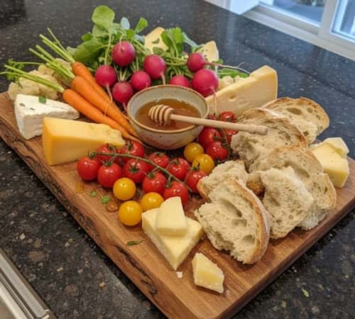 14. Spring Farmers Market Charcuterie Board