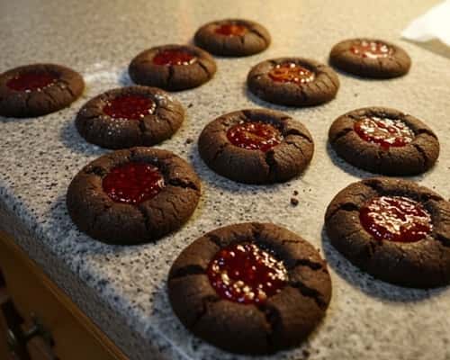 2. Chocolate Thumbprint Sweet Valentine Cookies