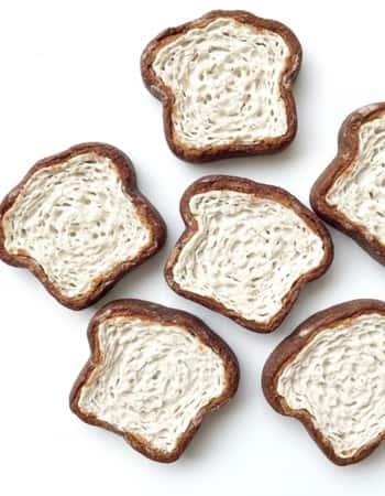 2. Polymer Clay Sliced Sandwich Bread Miniature