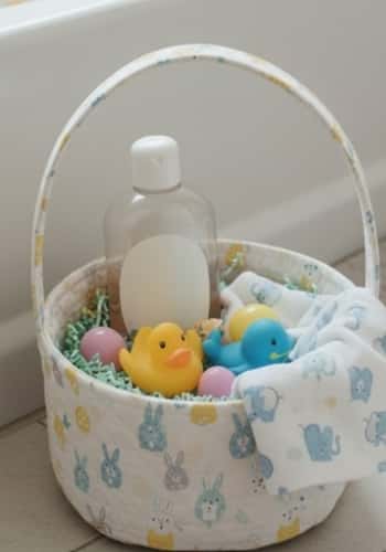2. Toddler Bath-Time Easter Basket (Low Effort, High Excitement)