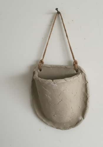 2. Wall-Mounted Pocket Altar (Air Dry Clay)