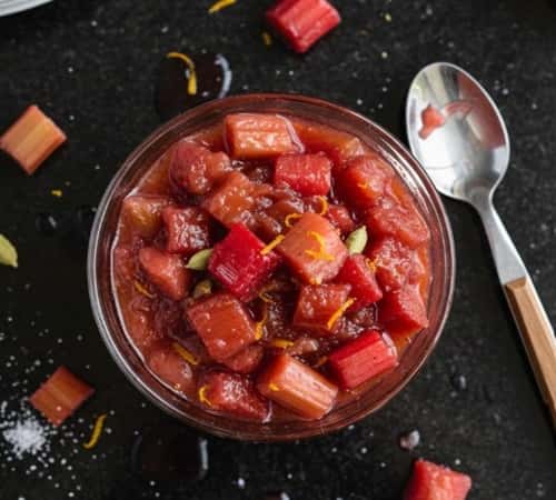 3. Gluten Free Rhubarb Compote