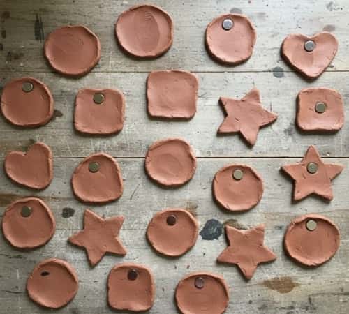 3. Oven Baked Clay Fridge Magnets