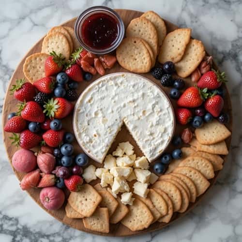 3. Spring Cheese & Berry Charcuterie Board