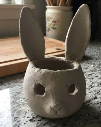 4. Bunny Head Planter (Mini Size)