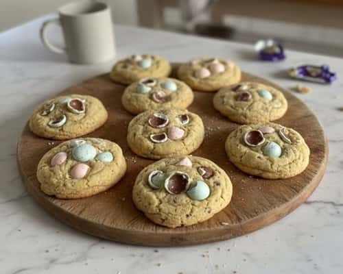 5. No Egg Cadbury Egg Cookies (Eggless Version)