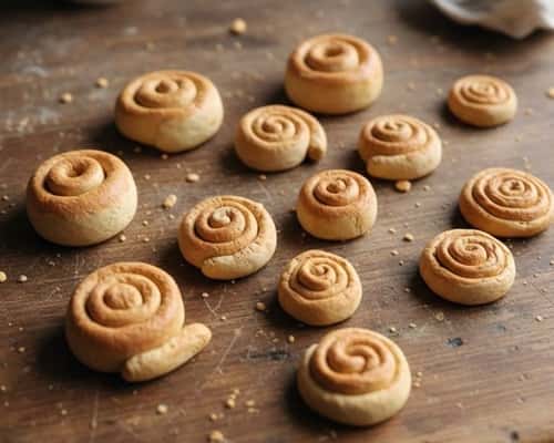 5. Polymer Clay Pastries (Simple Bun Style)