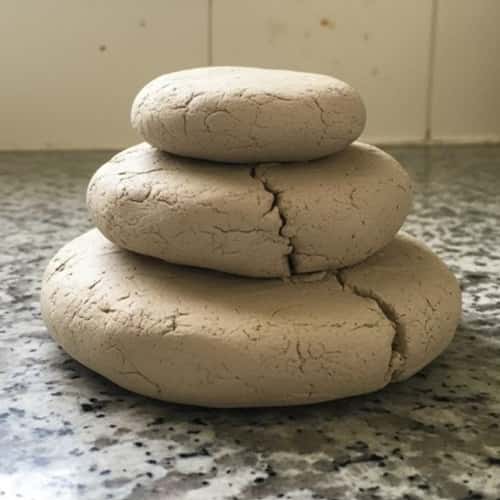 5. Stacked Stone Look Altar Sculpture