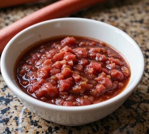 6. Gluten Free Rhubarb Savory Chutney