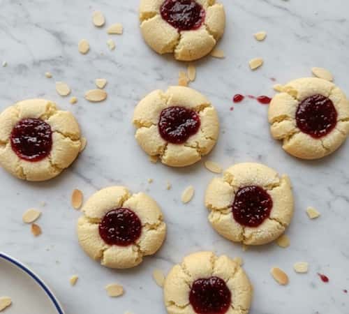 7. Raspberry Almond Spring Cookies