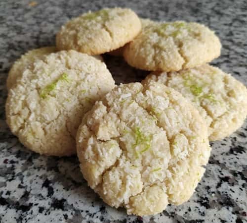 8. Coconut Lime Spring Cookies