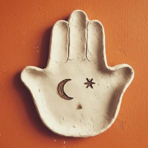 9. Open Palm Offering Tray