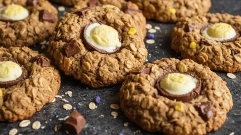 Cadbury Egg Cookies - featured