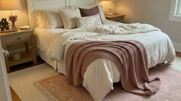 Farmhouse Style Master Bedroom Decor For Valentines Day - featured