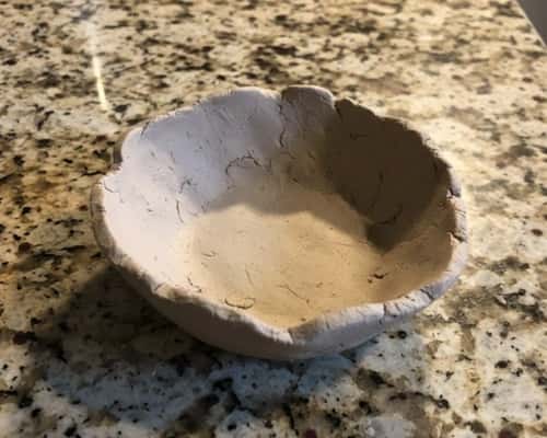 1. Minimalist Pinch Clay Bowl