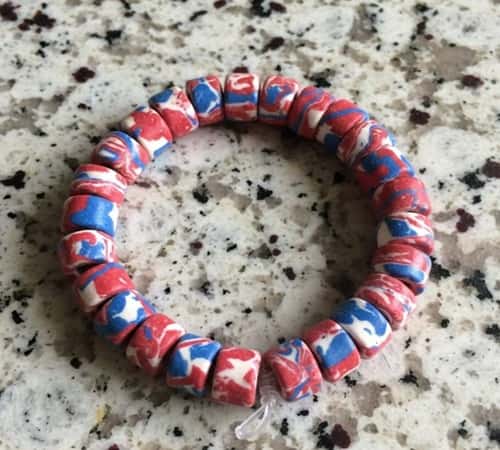 10. Random Patriotic Mix Bracelet