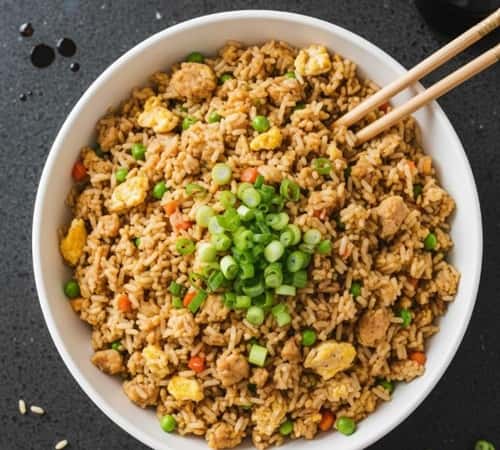 11. Ground Chicken Fried Rice (Better Than Takeout)