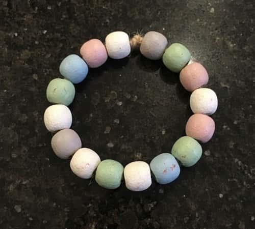 12. Clay Bead Bracelet