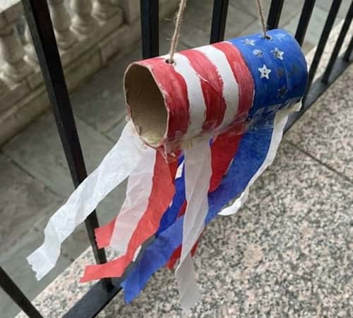 2. American Flag Windsock Tube