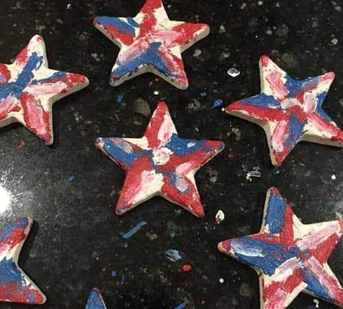 2. Star-Shaped Firecracker Clay Figurine