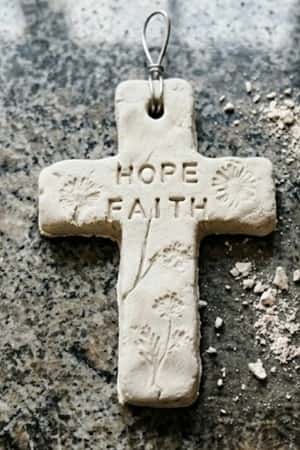 4. Scripture Engraved Cross