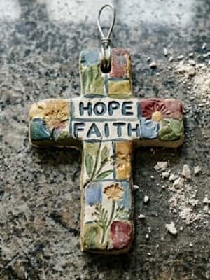 5. Mosaic Painted Cross