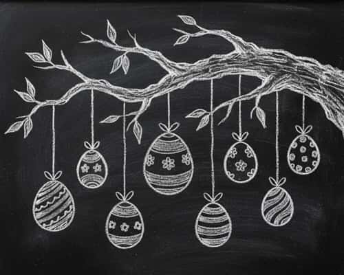 6. Easter Egg Tree Branch