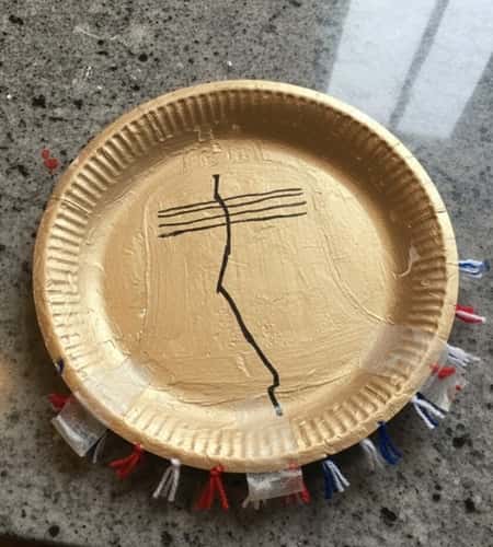 6. Paper Plate Liberty Bell