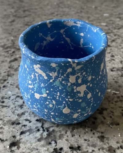 6. Speckled Egg Pot