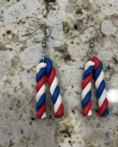 7. Rope Twist Dangle Earrings