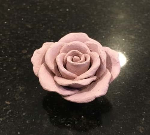 8. Air Dry Clay Roses