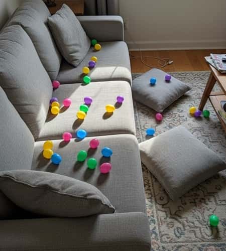 9. Indoor Rainy-Day Easter Egg Hunt