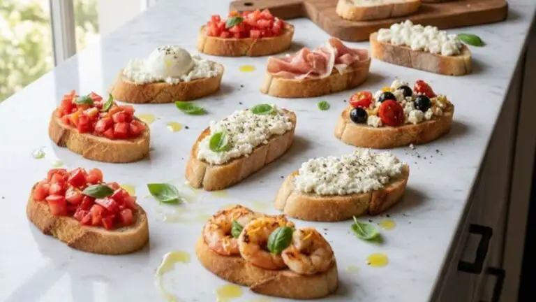 Bruschetta Appetizers - featured