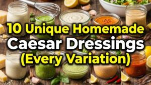 Homemade Caesar Dressings