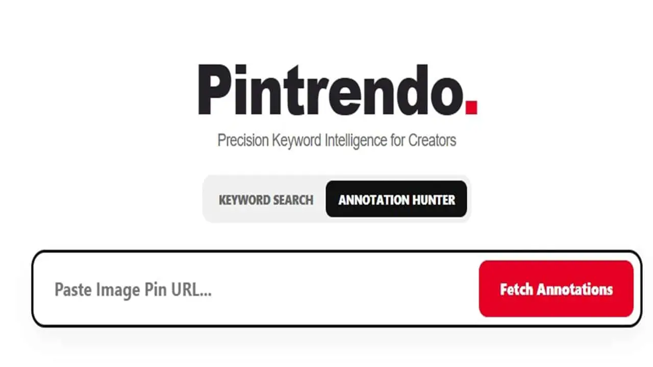 How To Use Pintrendo Pinterest Keyword Tool