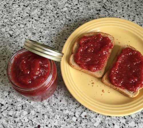 Strawberry Rhubarb Jam Recipe - Step by Step