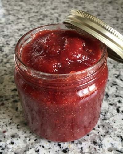 Strawberry Rhubarb Jam - completed