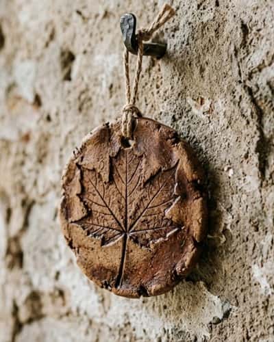 10. Clay Hanging Wall Charm
