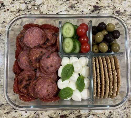 10. Mediterranean Salami & Veggie Box