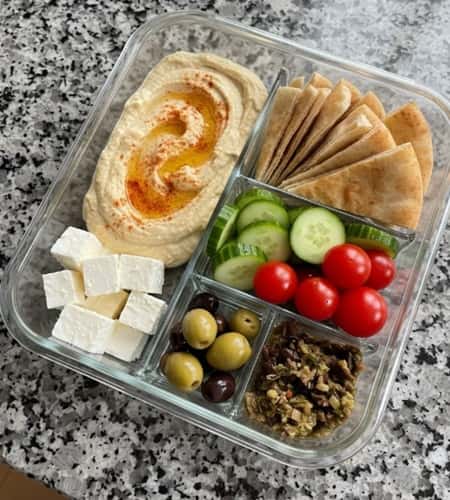 11. Greek Style Mezze Box
