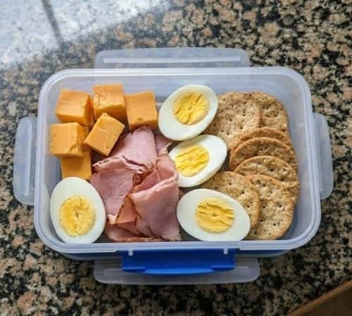12. DIY Protein Snack Lunch