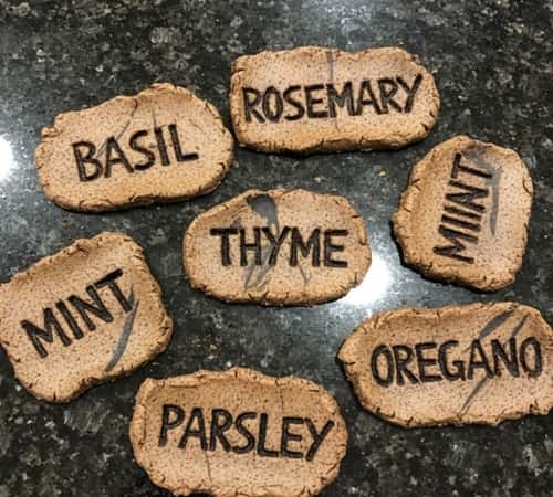 12. Rustic Farmhouse Plant Markers