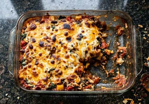 3. Cheesy Veggie Brunch Casserole