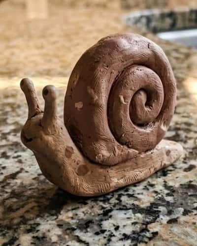 3. Clay Spiral Snail