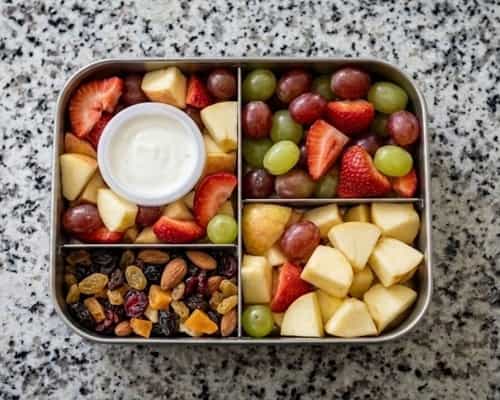 3. DIY Fruit & Yogurt Dip Box