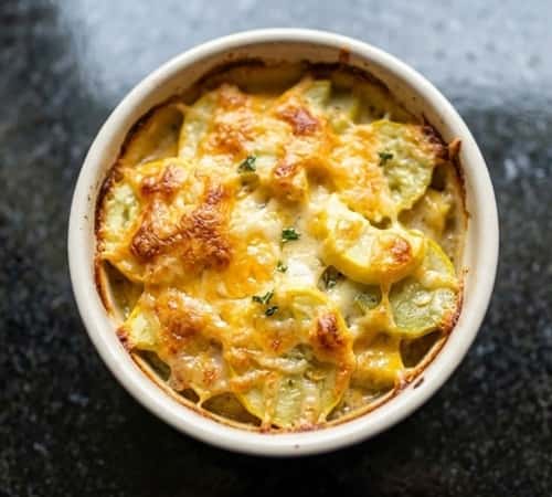 4. Cheesy Yellow Squash Casserole