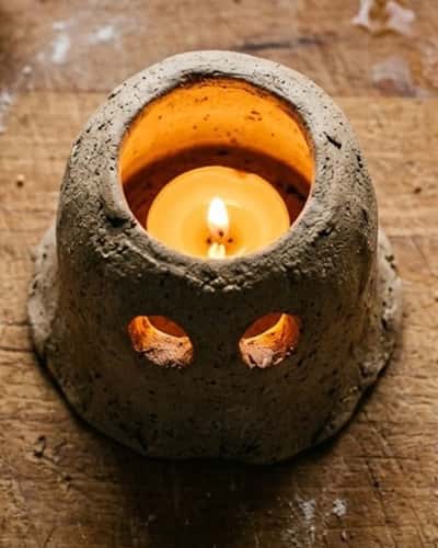 5. Ghost Tealight Holder