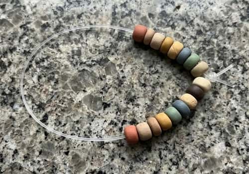 6. All-Neutral Earth Tone Anklet