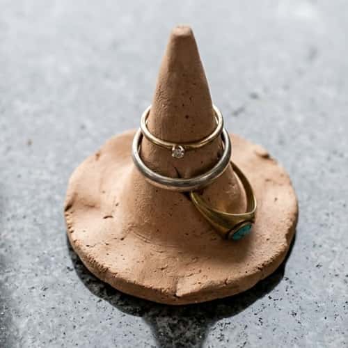 6. Clay Ring Holder Cone