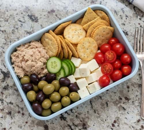 6. Mediterranean Tuna Snack Box